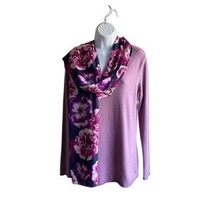 Issac Mizrahi Floral Scarf